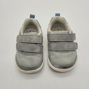 Surprise By Stride Rite Prana Baby Boys Gray & Blue Sneakers Size 3M
